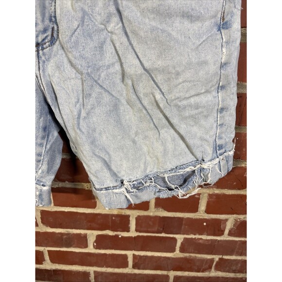 Vintage 90s Guess Denim Shorts Jorts Distressed USA Made Size 31, Real 30x8 - Picture 3 of 7